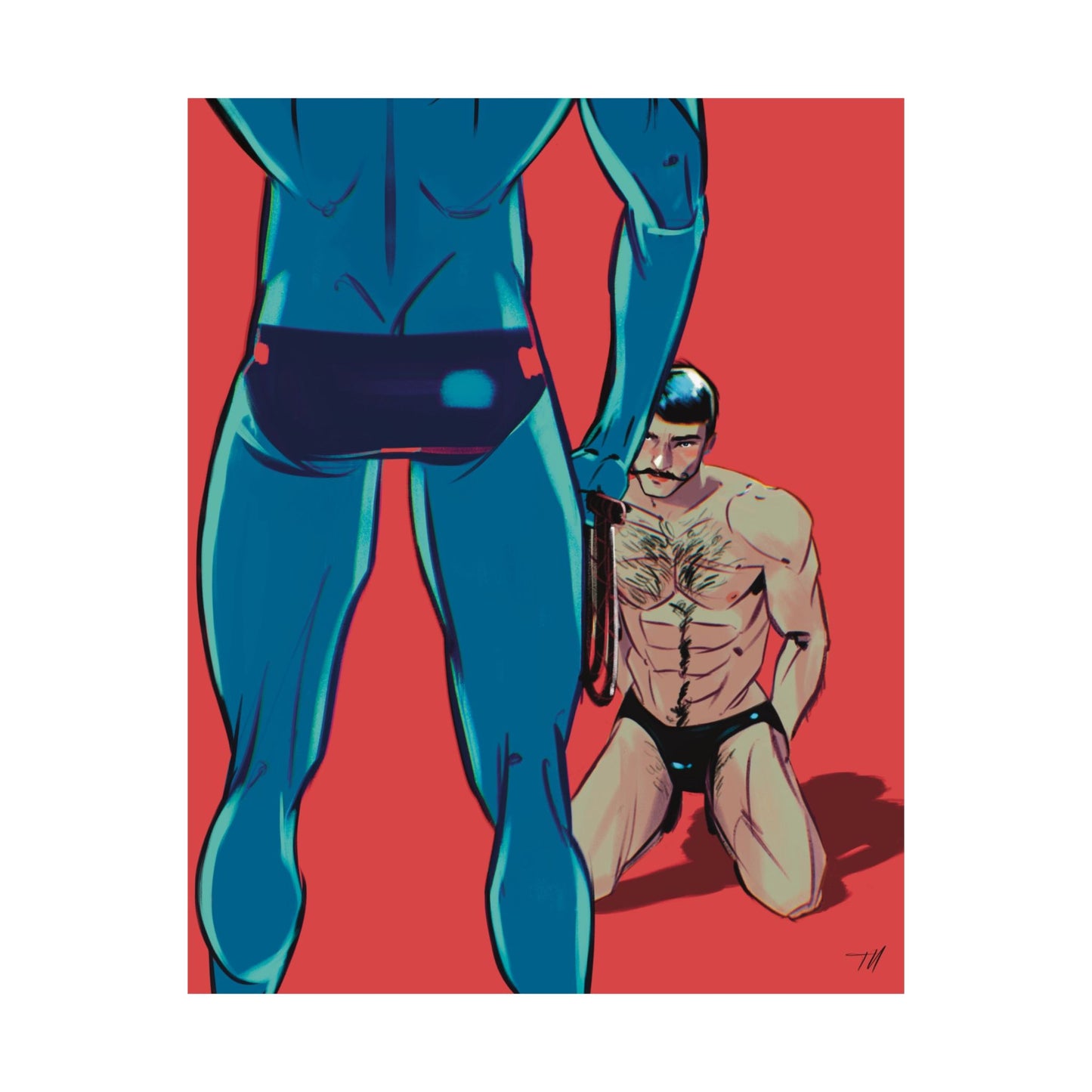 Poster - Original Queer Gay BDSM Illustration