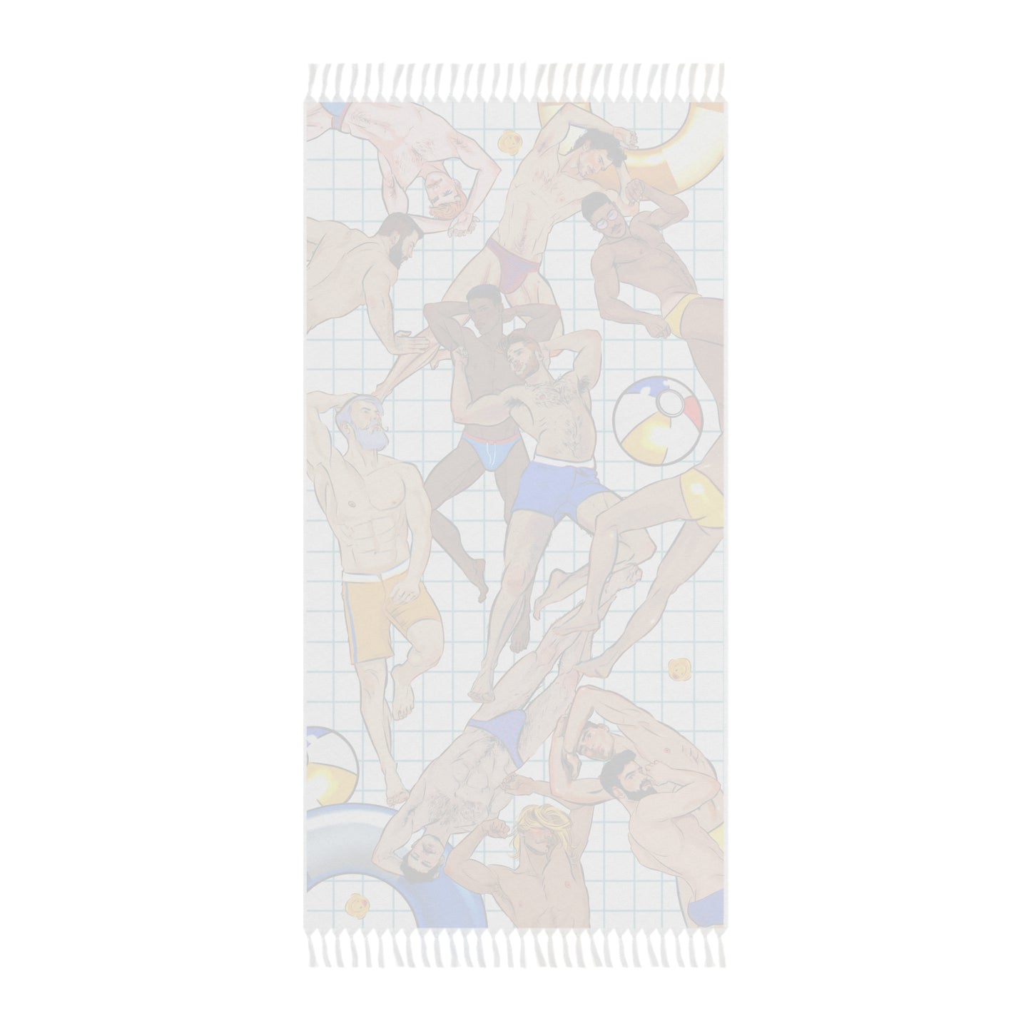 Slow beach towel