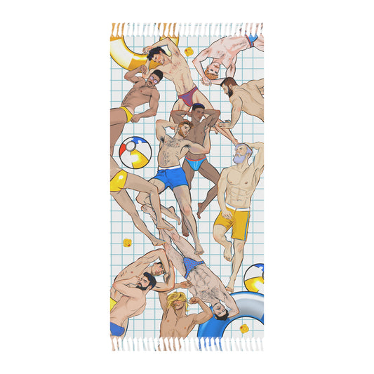 Slow beach towel
