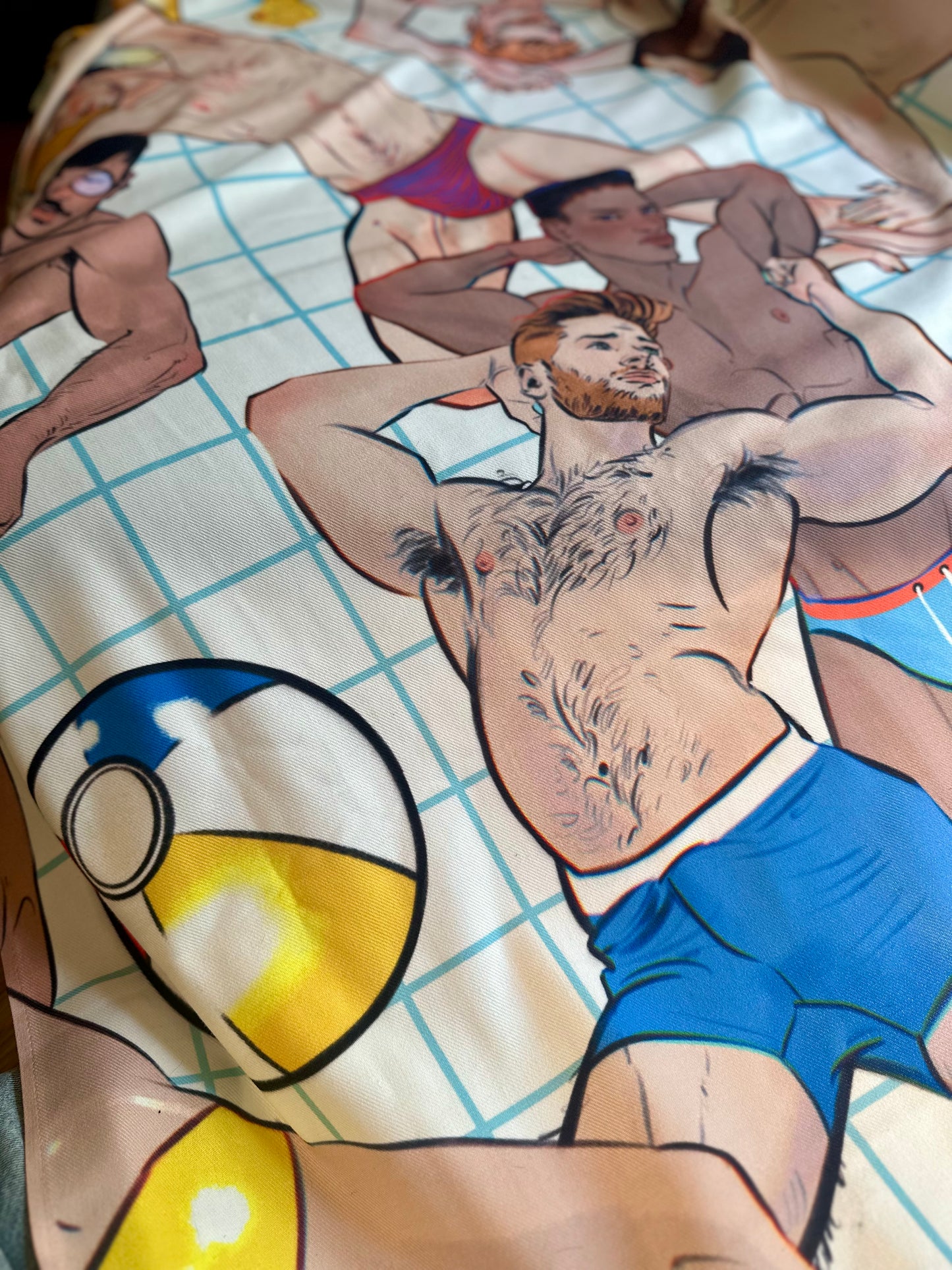 Slow beach towel